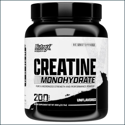 Nutrex Creatine Monohydrate, 200 Servings (Cracked Lid)