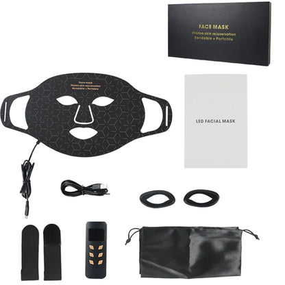 UBilli LED Face Mask 4-Wavelength Light Therapy Device