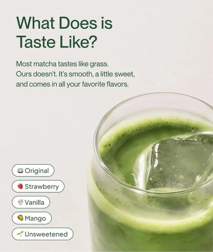 Vanilla Matcha Latte