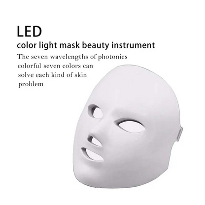 LED Light Therapy Facial Mask Beauty Device
